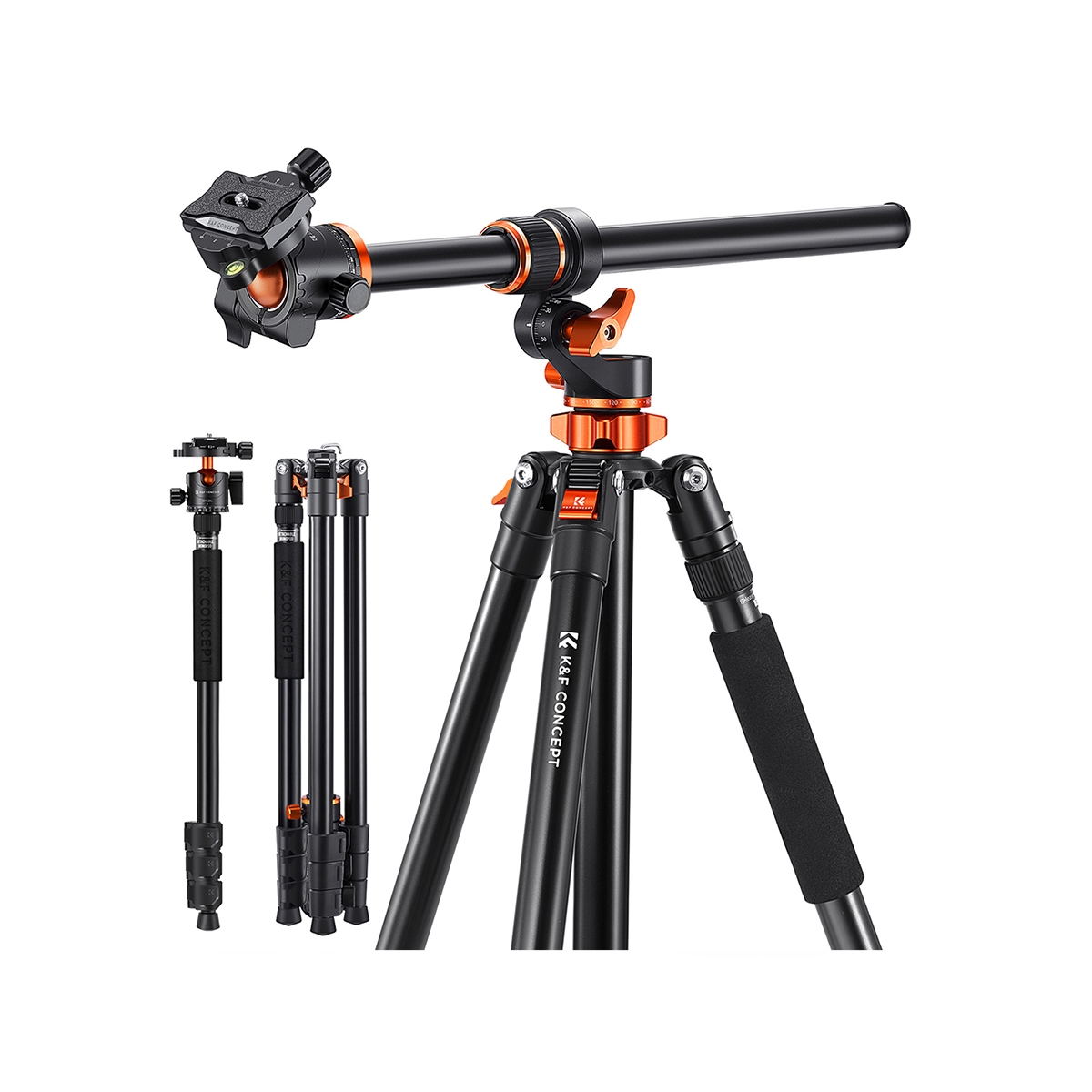 K&F Concept (KF09.119) Aluminum Tripod