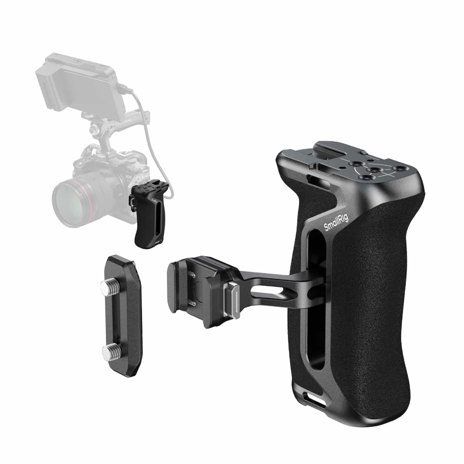Smallrig (5633) HawkLock H21 Quick Release Side Handle with NATO Rail 1