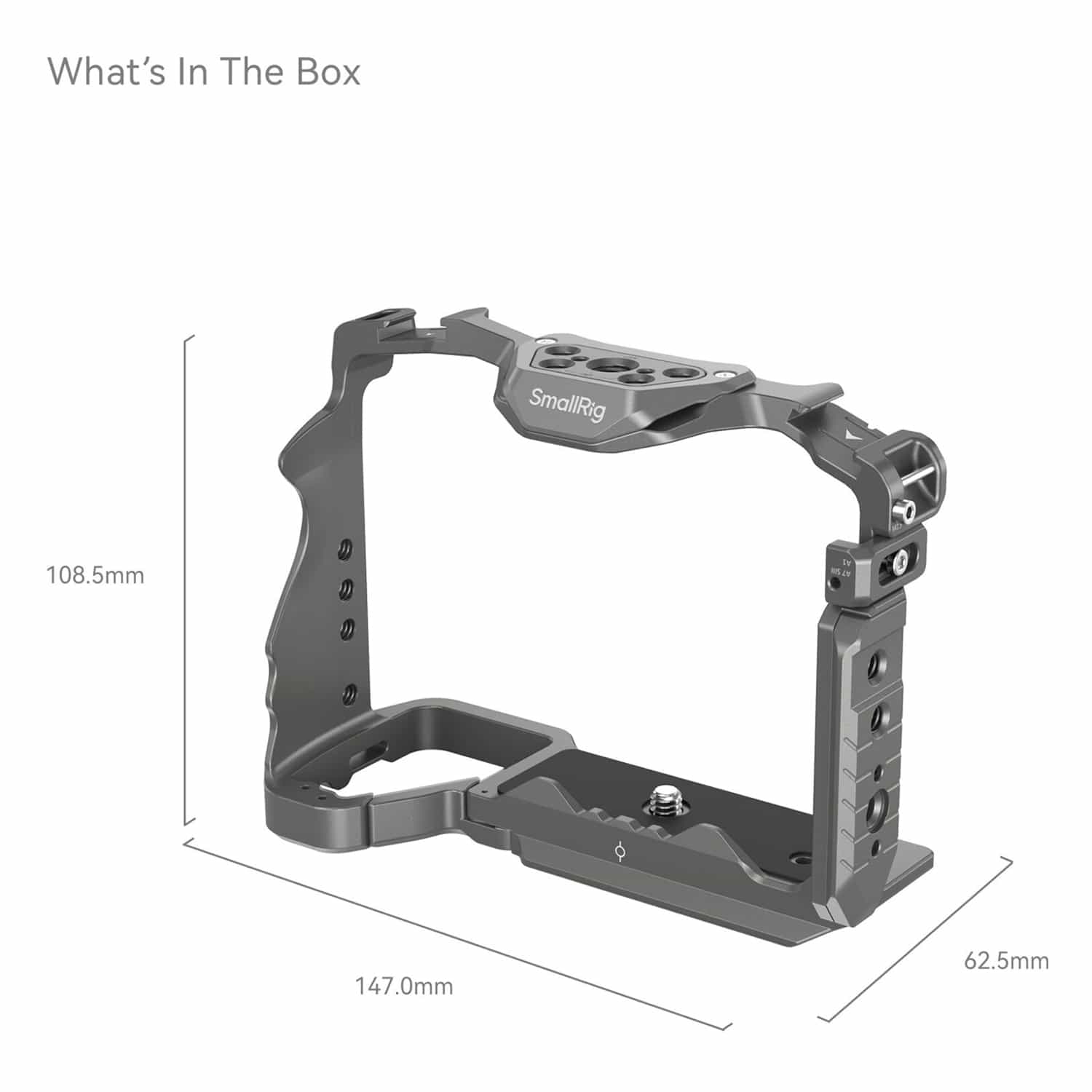 Smallrig (4481) HawkLock Quick Release Cage for Sony Alpha 7R V / Alpha 7 IV / Alpha 7S III / Alpha 1 / Alpha 7R IV 2