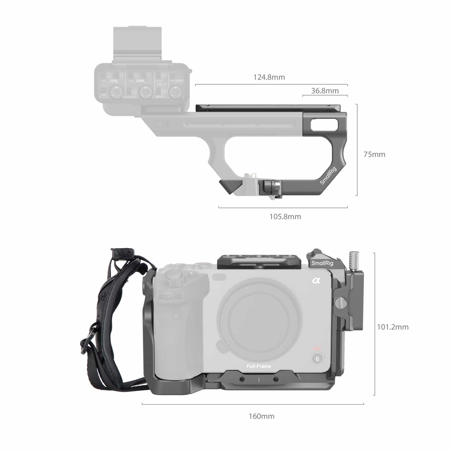 Smallrig (4771) HawkLock Quick Release Advanced Cage Kit for Sony FX3 / FX30 2