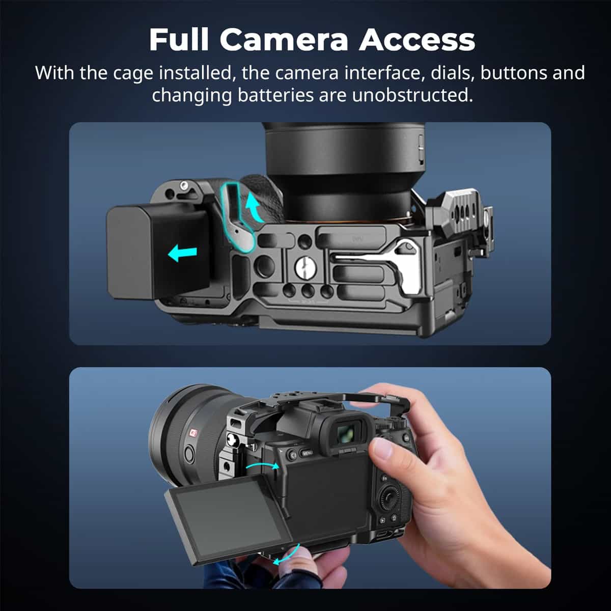 Smallrig (3667C) Cage for Sony Alpha 7V / 7RV / 7IV / 7SIII / 1 / 7RIV 2