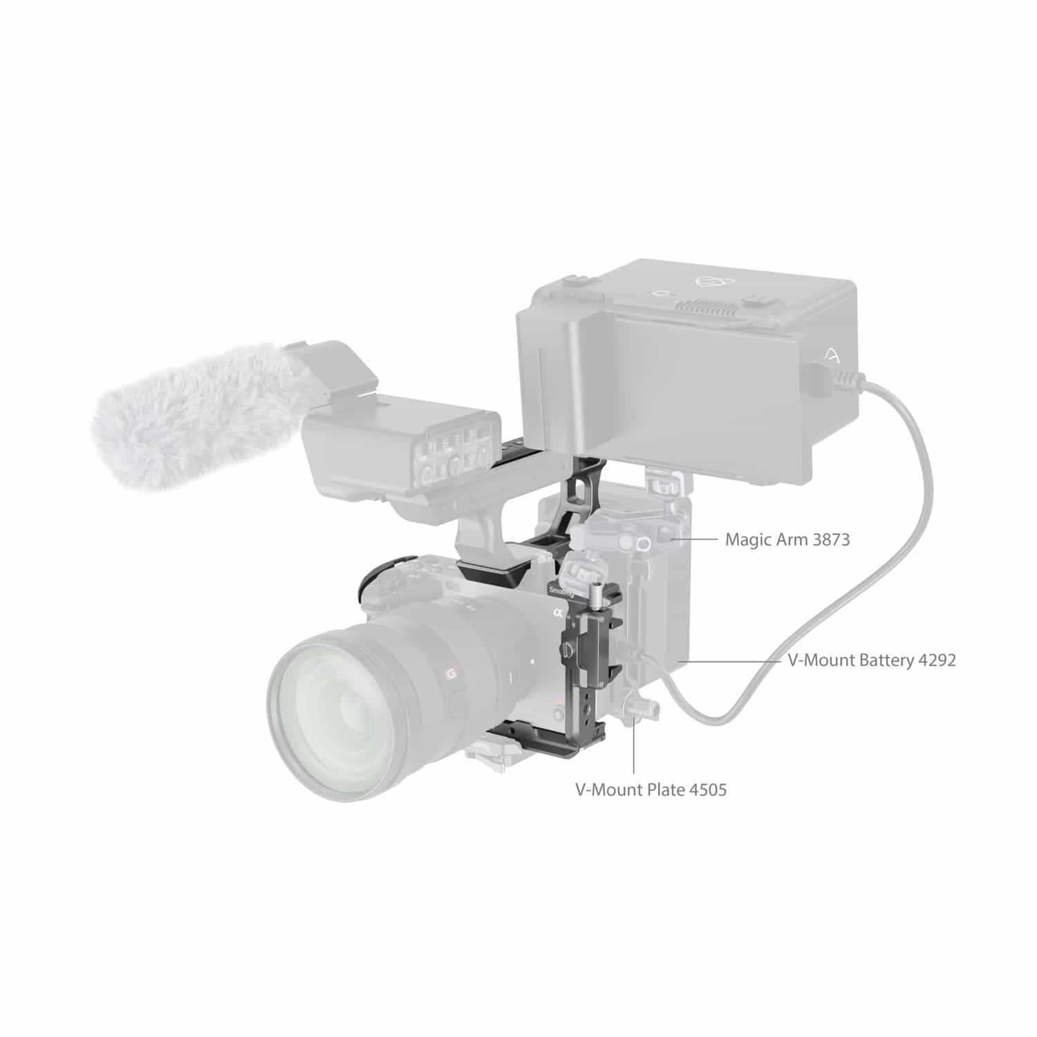 Smallrig (4771) HawkLock Quick Release Advanced Cage Kit for Sony FX3 / FX30 3