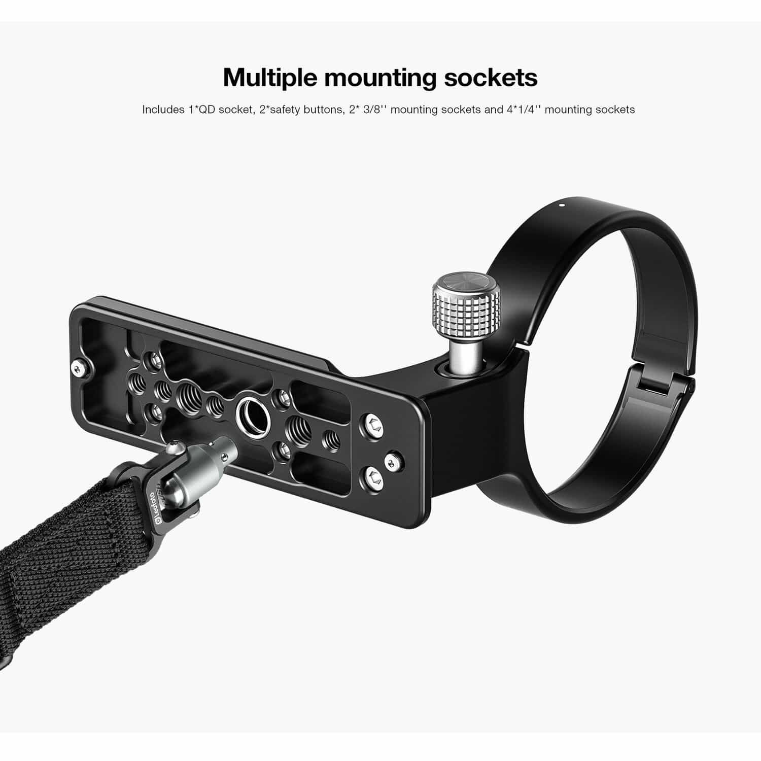 Leofoto NFC-01 Nikon 180-600MM F5.6-6.3 Arca-Swiss Tripod Collar 6