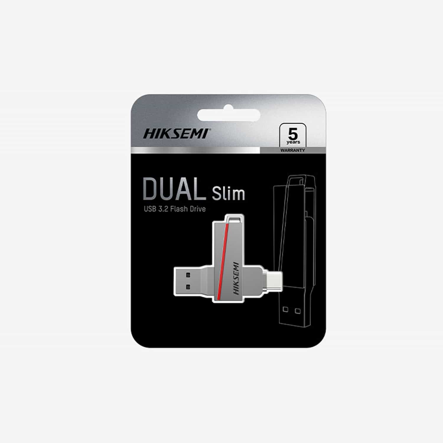 HIKSEMI DUAL SLIM USB 3.2 Drive 4