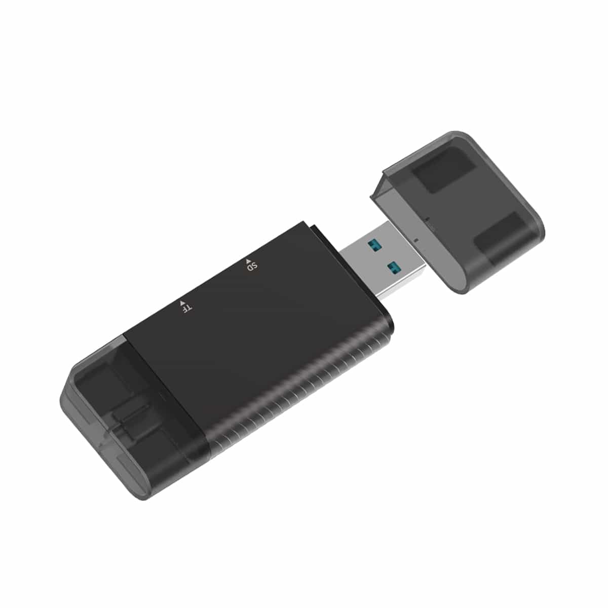 Hiksemi Core Pro Series 2-in-1 SD & TF USB 3.0 Card Reader (ST4-DMB) 4