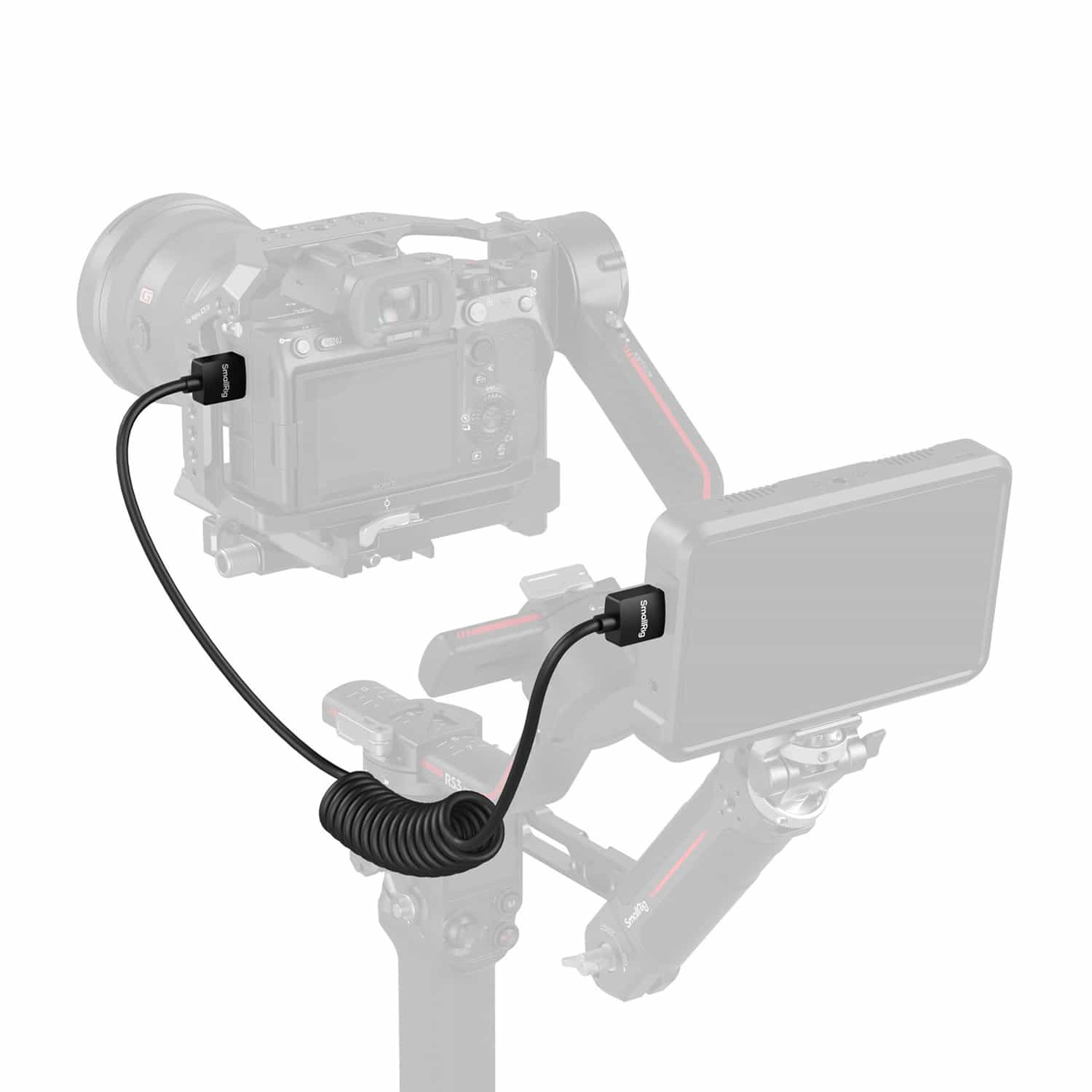 Smallrig (4963) Coiled HDMI Data Cable (A to A) 5