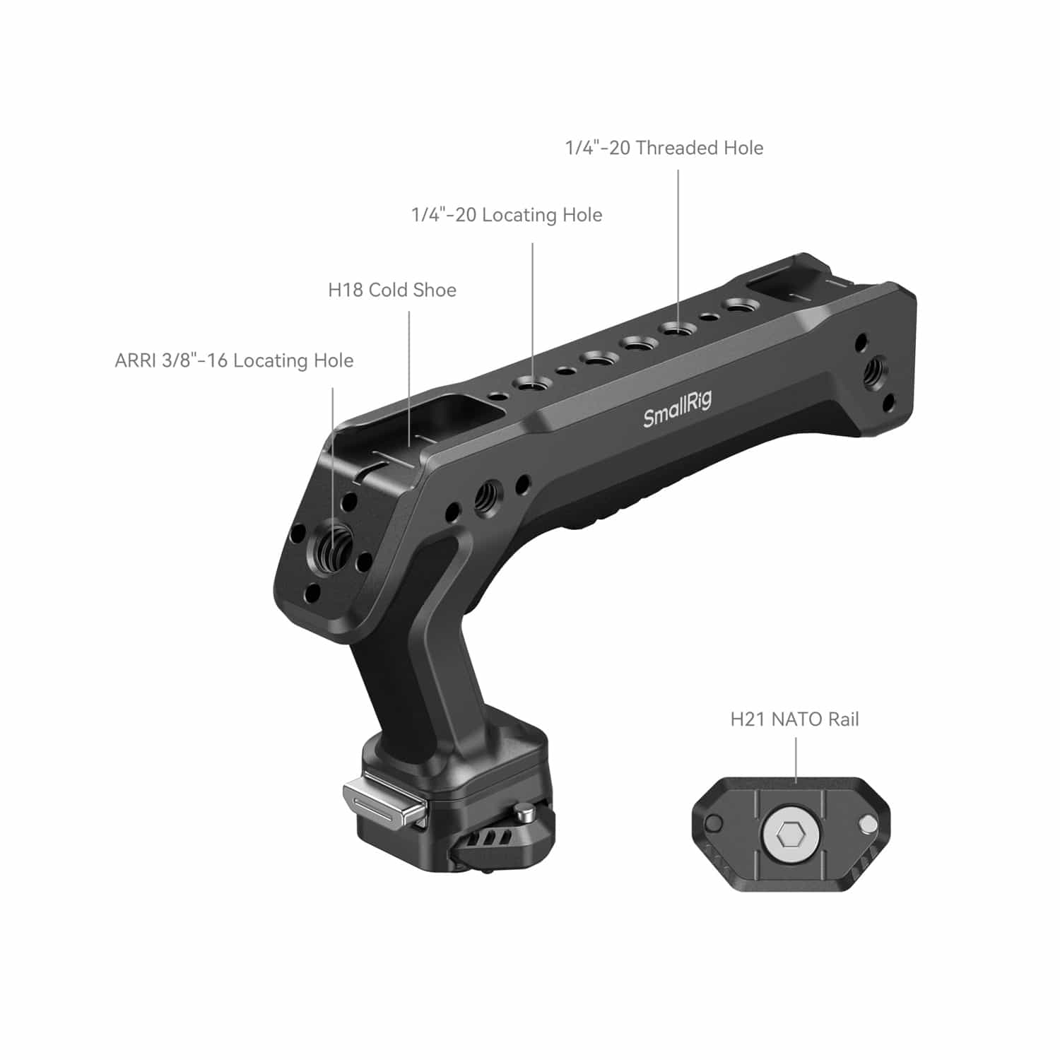 Smallrig (5632) HawkLock H21 Quick Release Top Handle 5