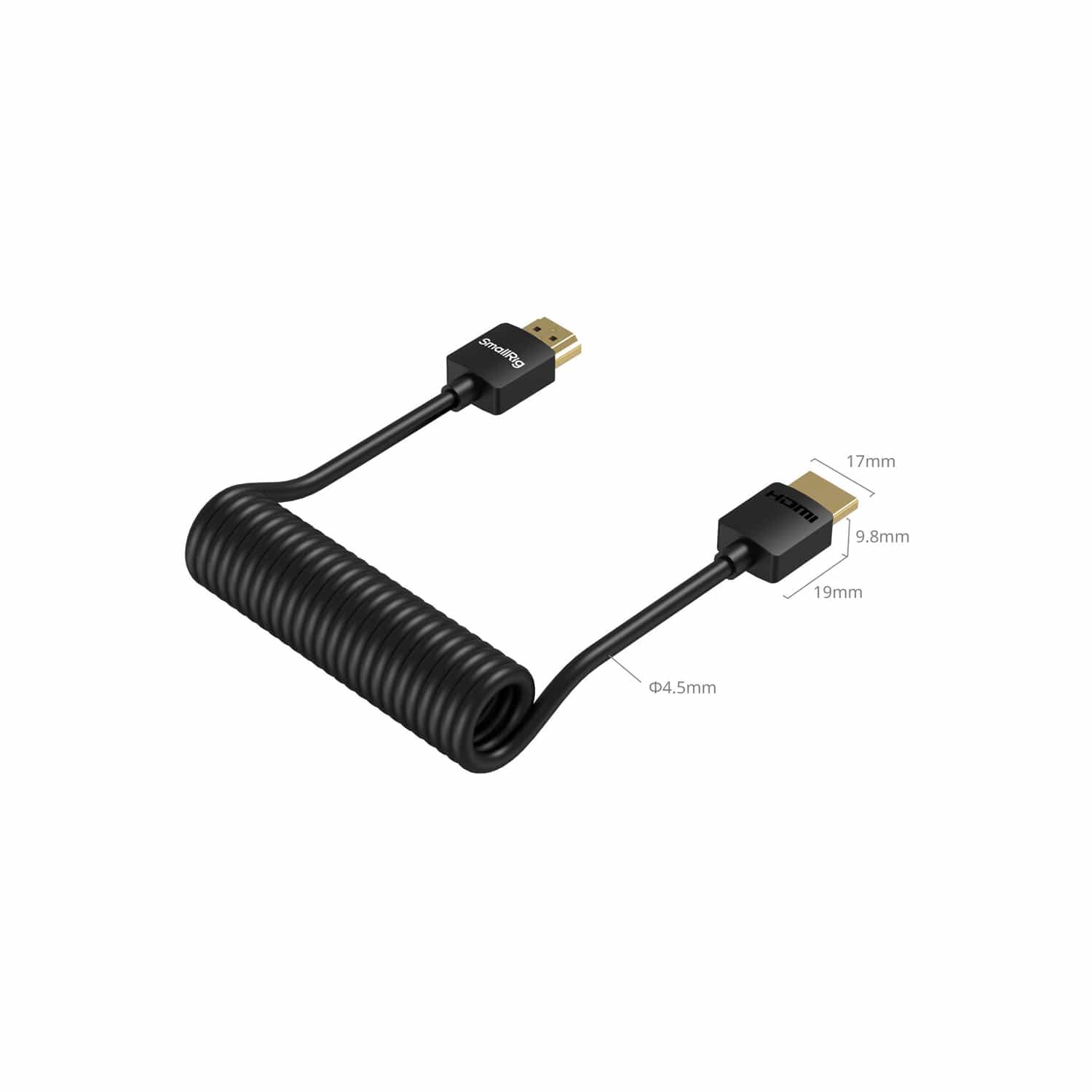 Smallrig (4963) Coiled HDMI Data Cable (A to A) 6