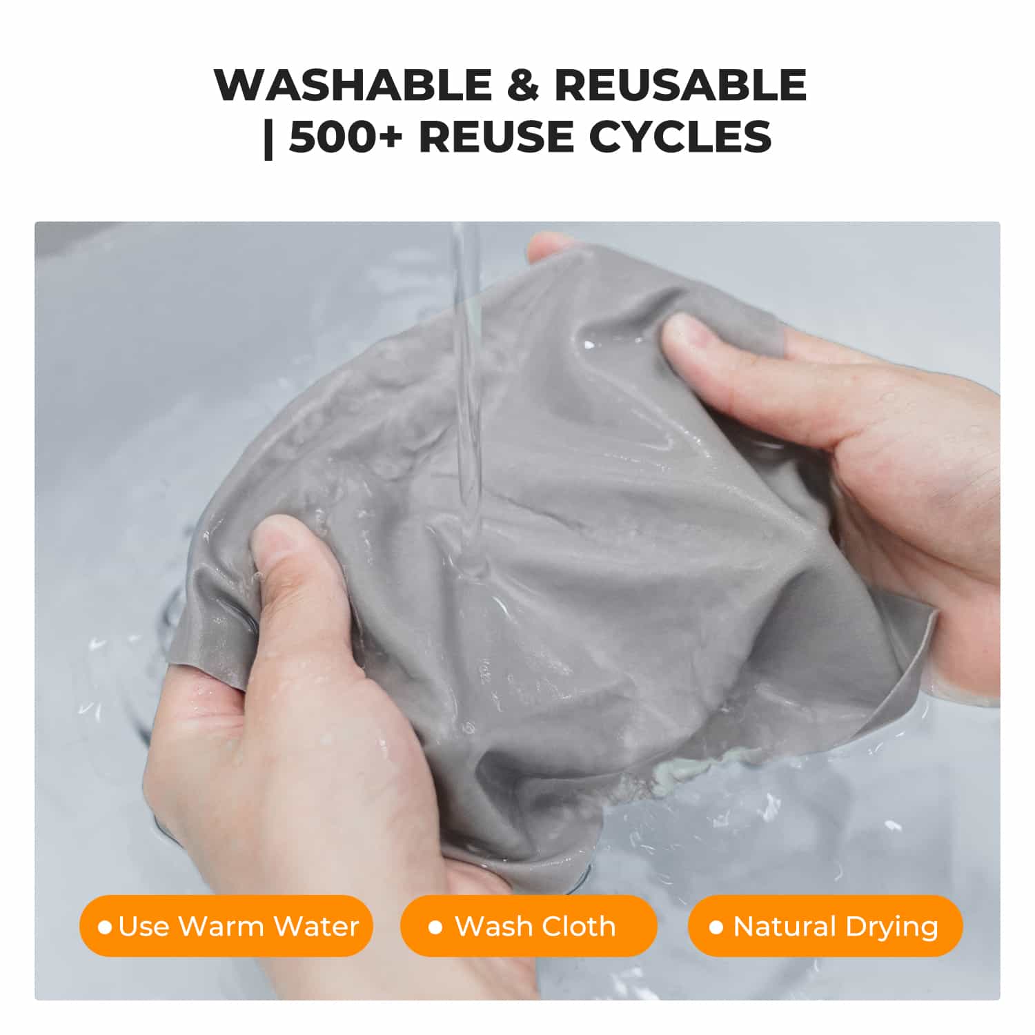 K&F Concept (KF08.056) Premium Microfiber Cleaning Cloths - Washable, 30 Pack, 6 x 7 inches (15 x 18 cm) 6