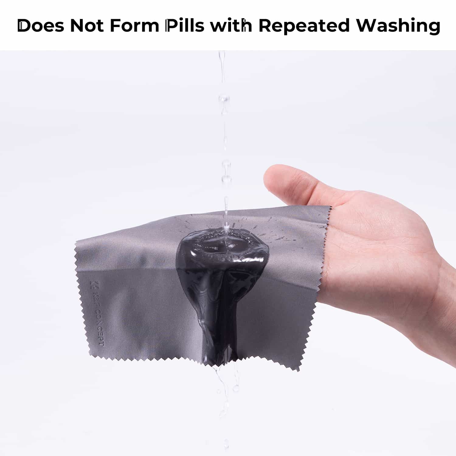 K&F Concept 10 Packs of Needle One Gray Cleaning Cloth 150*180mm 4