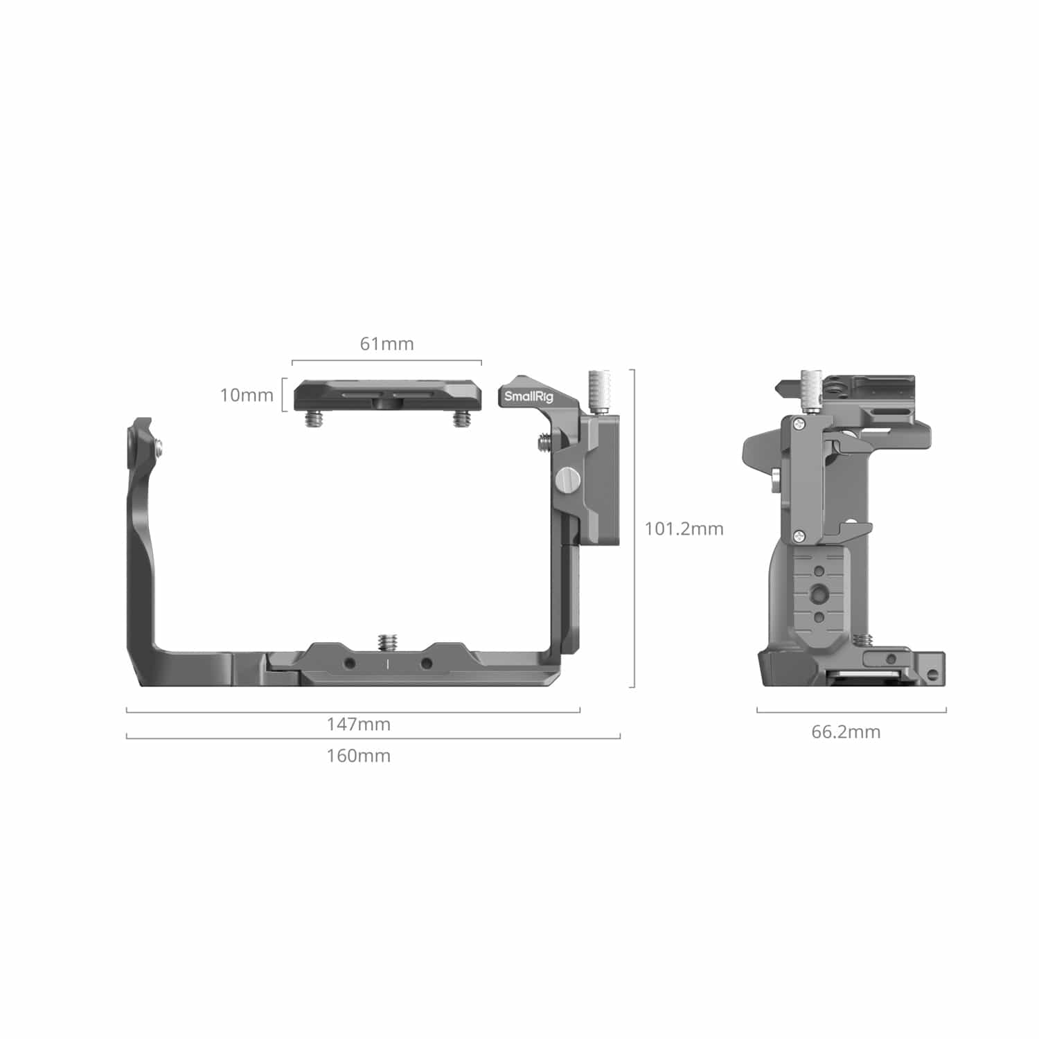 Smallrig (4770) HawkLock Quick Release Cage Kit for Sony FX3 / FX30 7