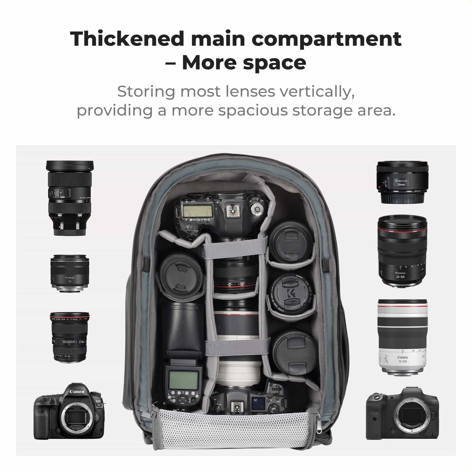K&F Concept (KF13.210) Nature Wander 25L Camera Backpack 11