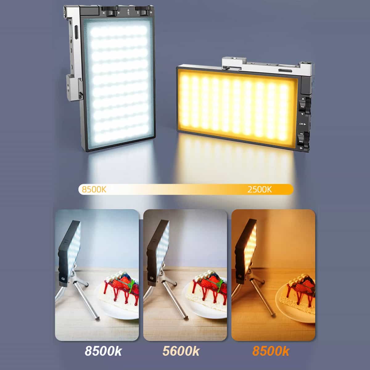 Altson R8 12W RGB LED Video Light 5