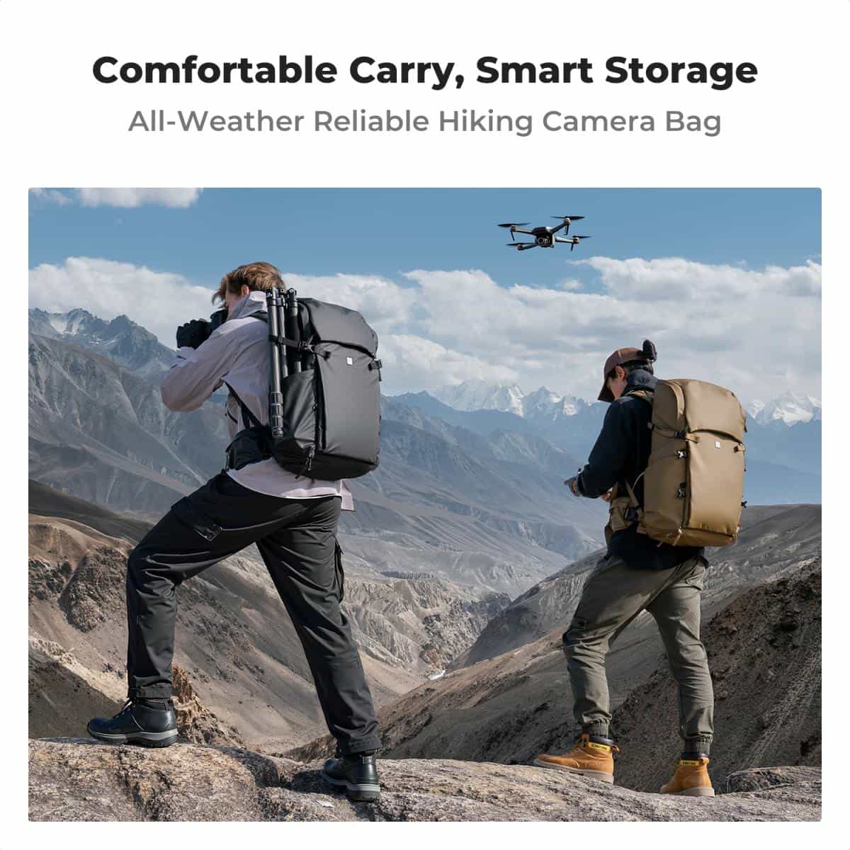 K&F Concept 30L Outdoor Adventure Camera Backpack (KF13.206V1) 7