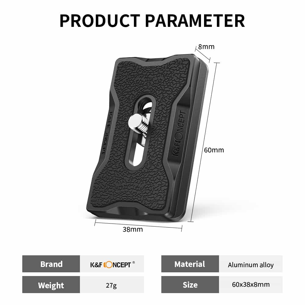 K&F Concept (KF31.031) Tripod Baseplate 3