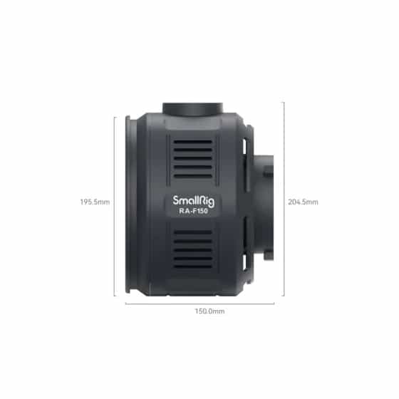 Smallrig (4246) RA-F150 Fresnel Lens - Triple Cooling System, 10 Spot to 40 Flood Beam Angle 6
