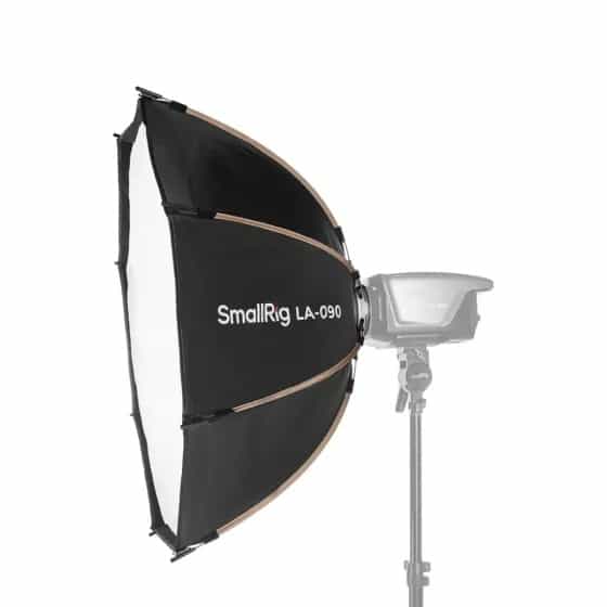 Smallrig (4633) LA-O90 Octagonal Softbox - Fabric Grid, Removeable Diffusers, Wide Compatibility 1