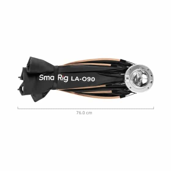 Smallrig (4633) LA-O90 Octagonal Softbox - Fabric Grid, Removeable Diffusers, Wide Compatibility 5