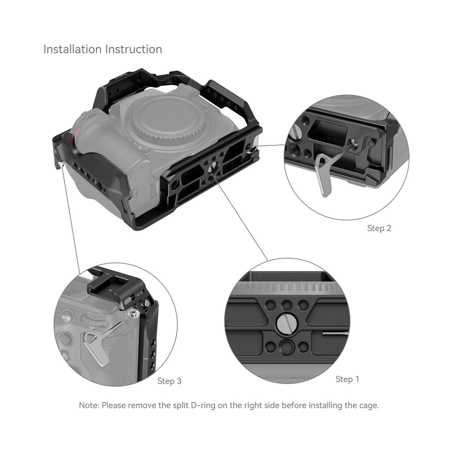 Smallrig (3940) Cage for Nikon Z 8 view 3