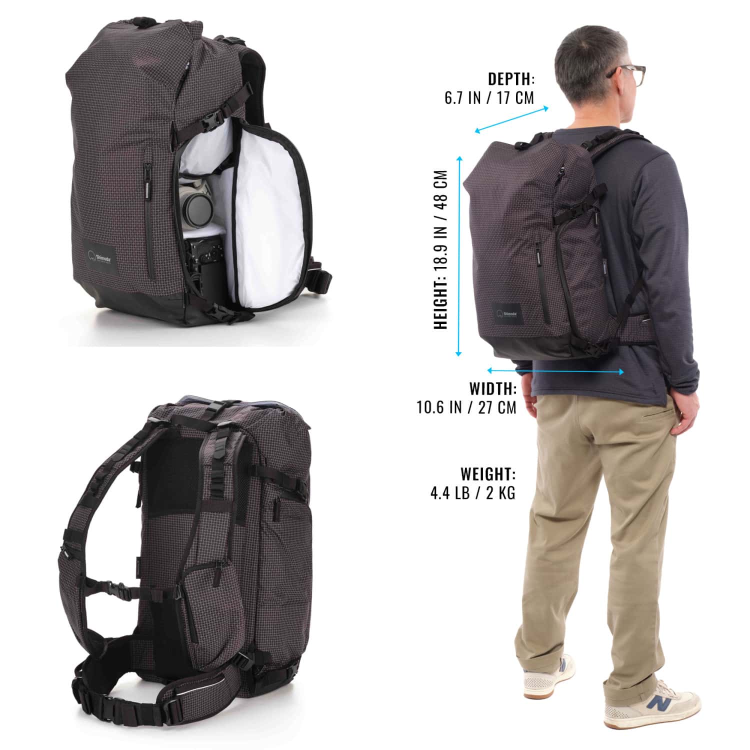Shimoda Sidecountry 28L Starter Kit (with Medium Top Loader) view 3