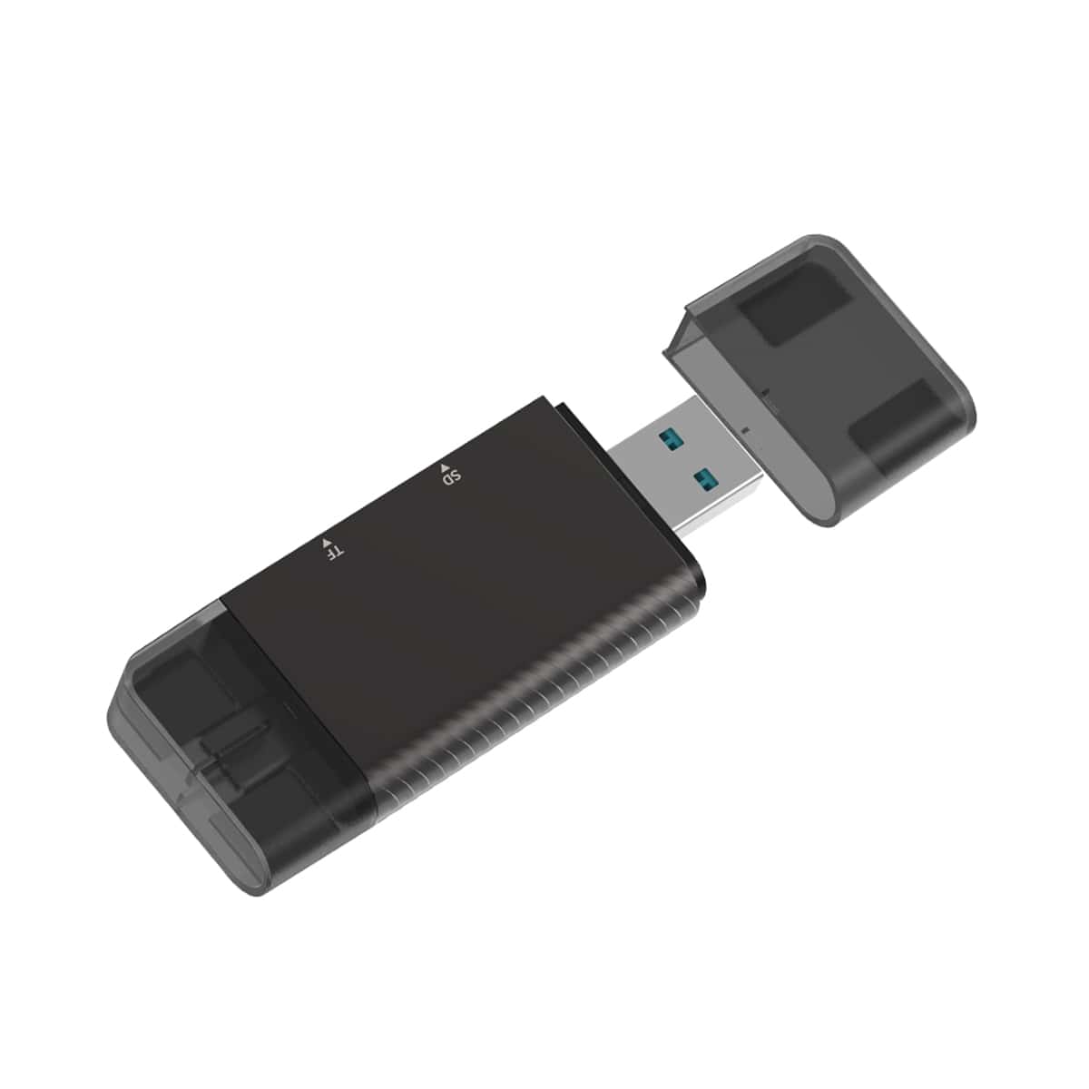 Hiksemi Core Pro Series 2-in-1 SD & TF USB 3.0 Card Reader (ST4-DMB) view 4