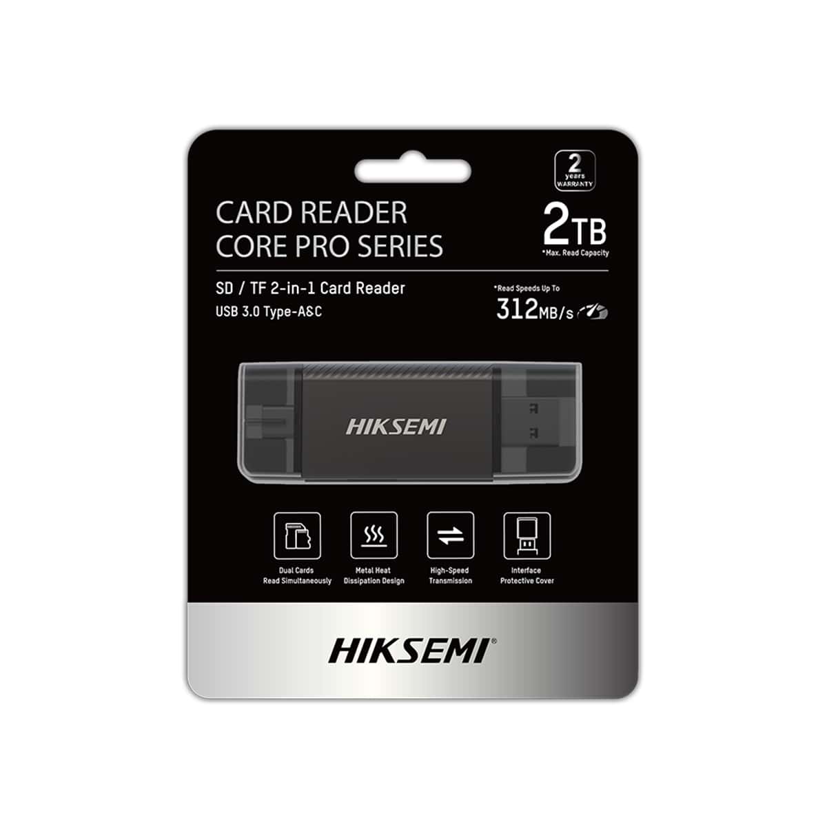 Hiksemi Core Pro Series 2-in-1 SD & TF USB 3.0 Card Reader (ST4-DMB) view 5