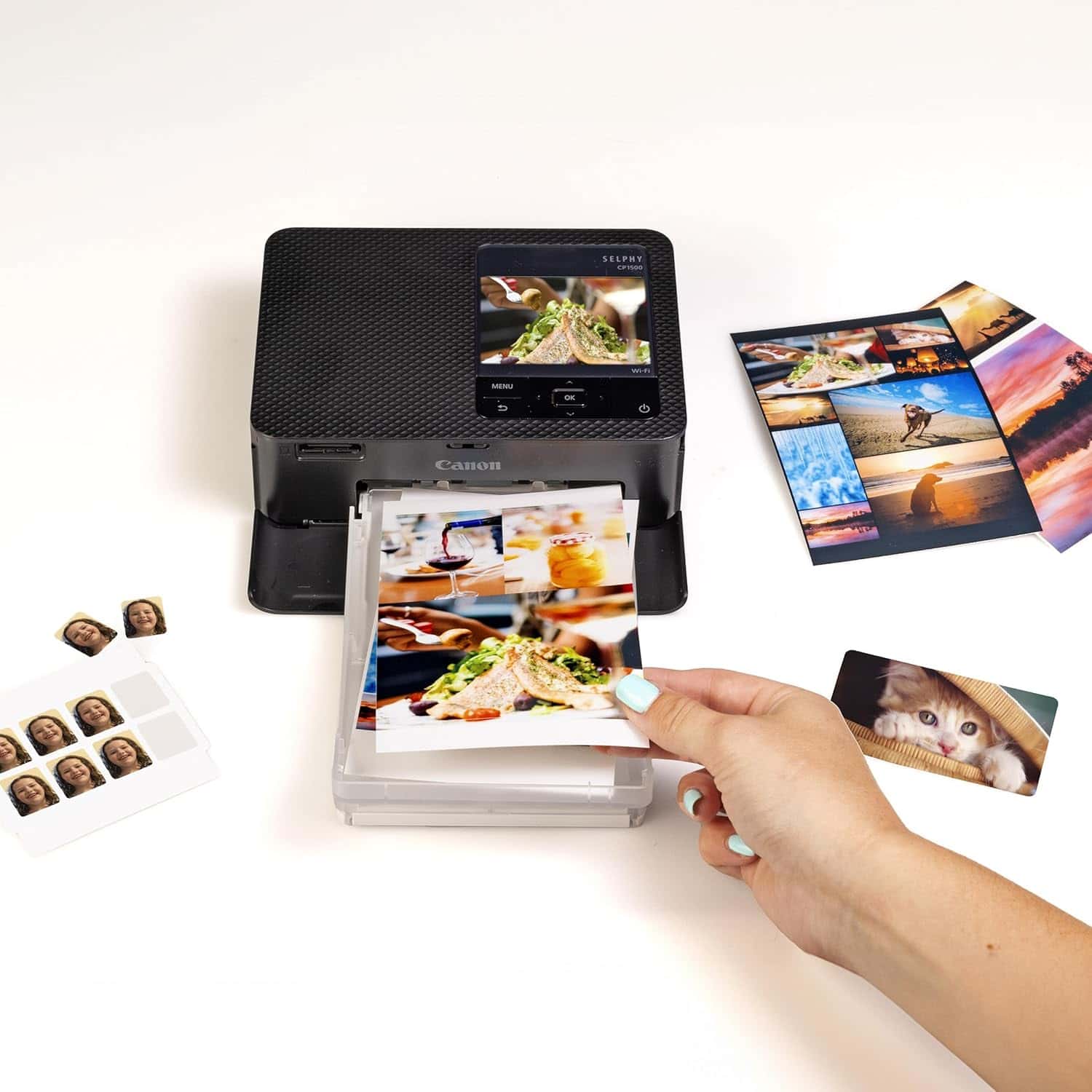 Canon SELPHY CP1500 Compact Portable Photo Printer view 5