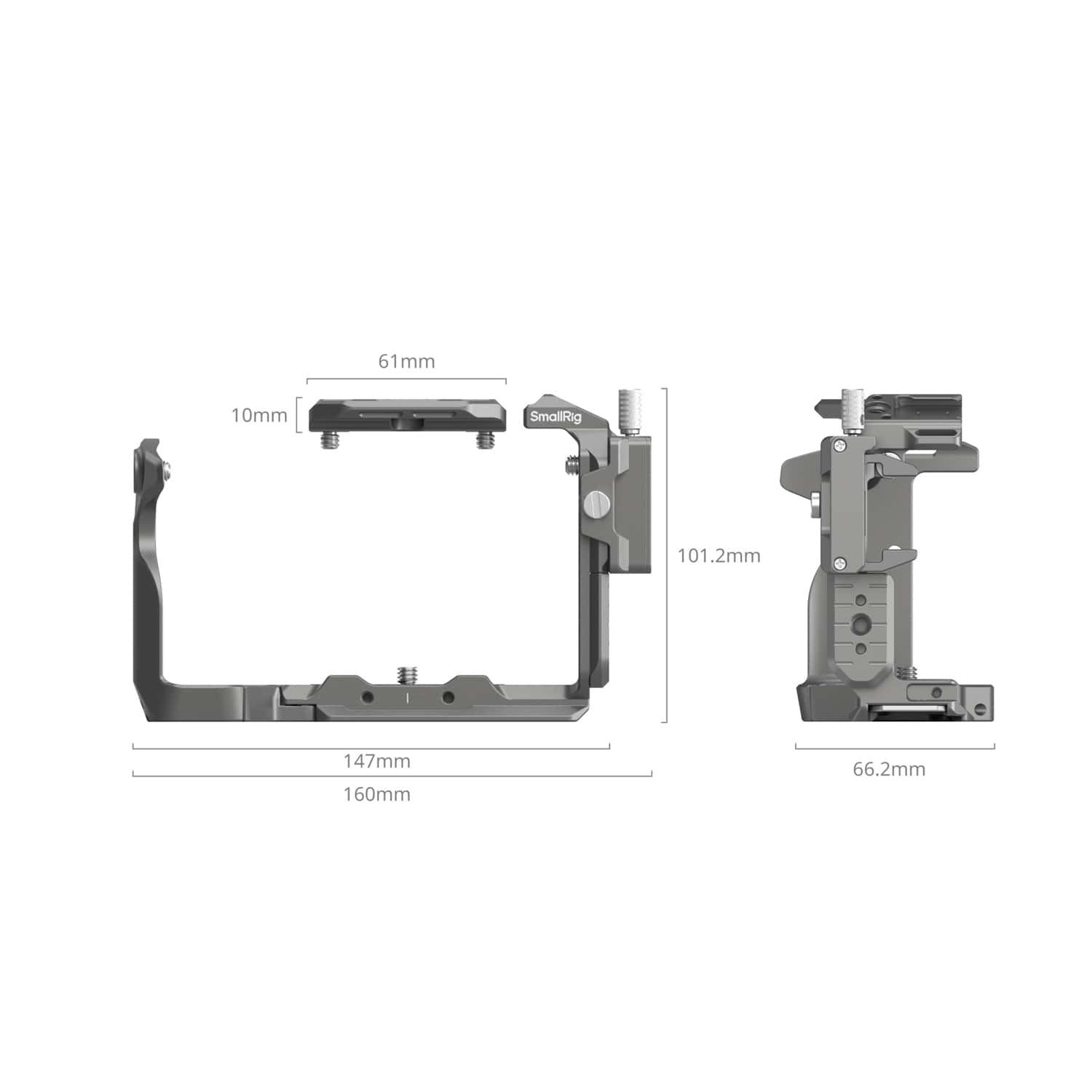 Smallrig (4770) HawkLock Quick Release Cage Kit for Sony FX3 / FX30 view 7