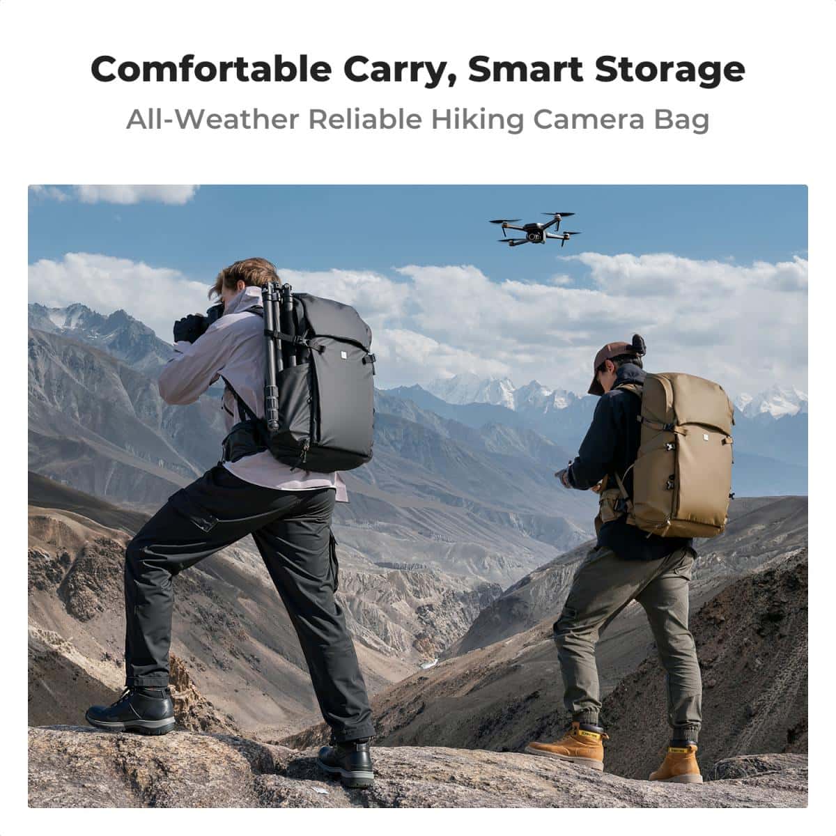 K&F Concept 30L Outdoor Adventure Camera Backpack (KF13.206V1) view 7