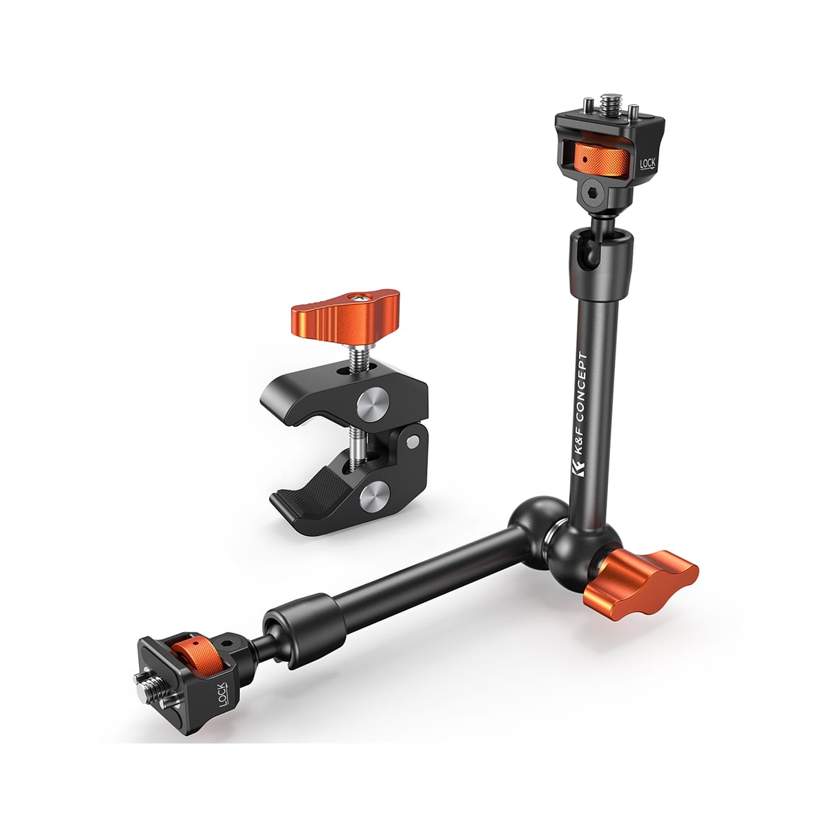 K&F Concept (KF31.132) 11 Inch Articulated Magic Arm and Magic Arm Clamp 1